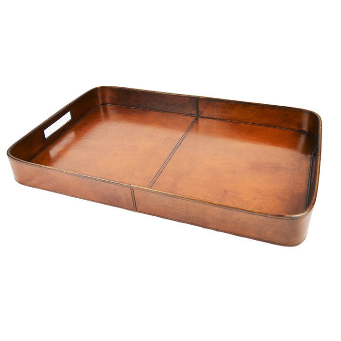 Rounded Rectangle Leather Tray (Available in 3 Colors)