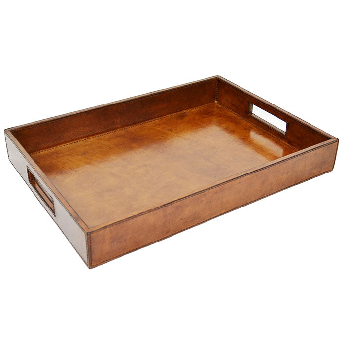 Rectangle Leather Decorative Tray (Available in 3 Colors)