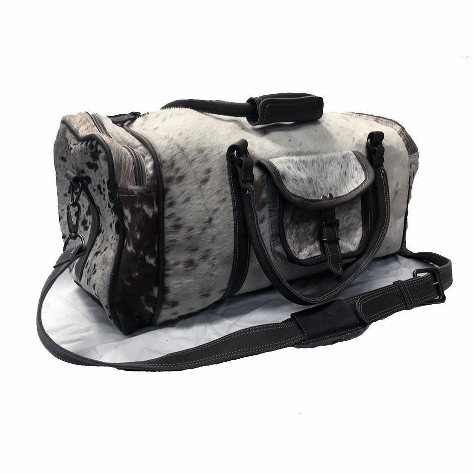 Cowhide Overnight Bag