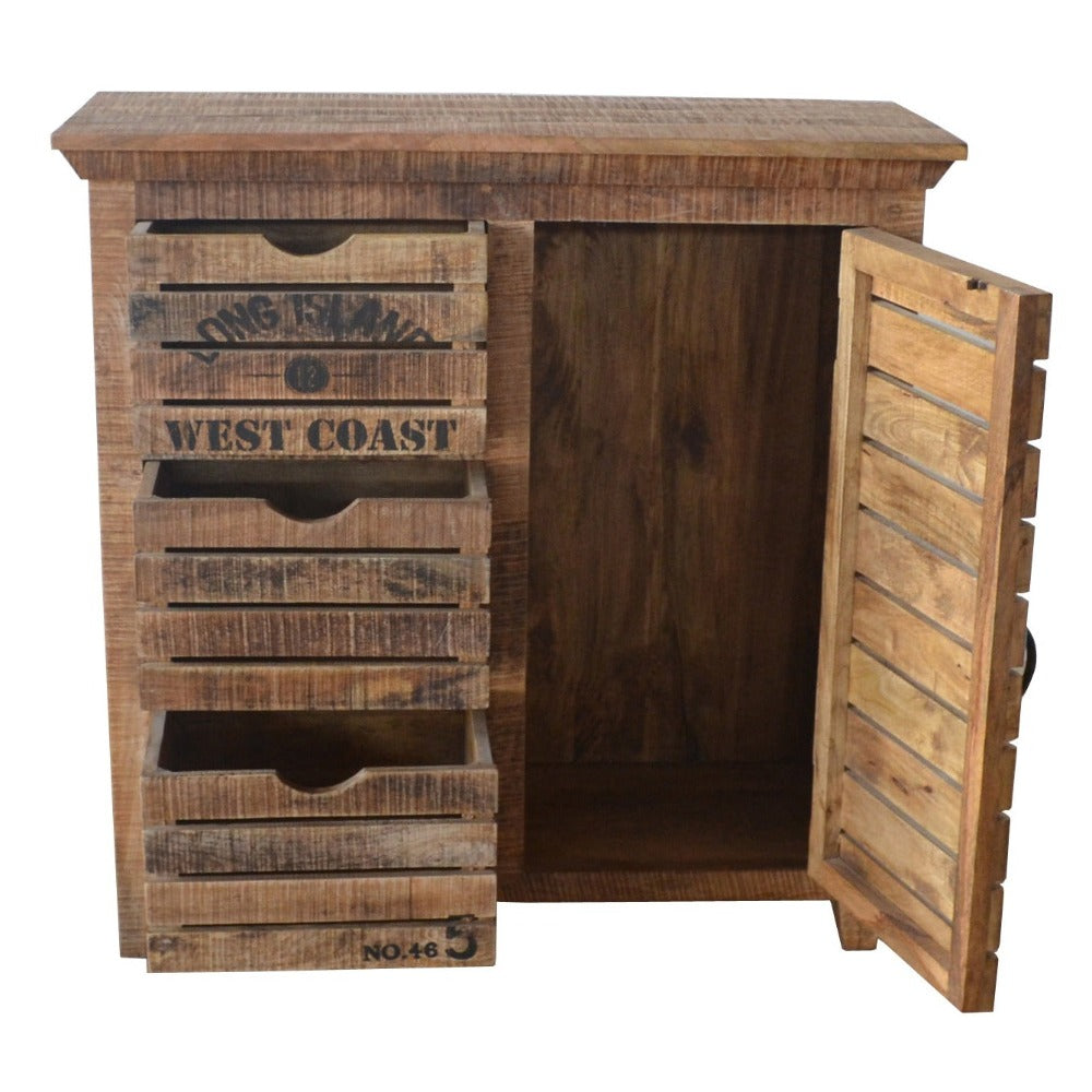 West Coast Hardwood Cabinet