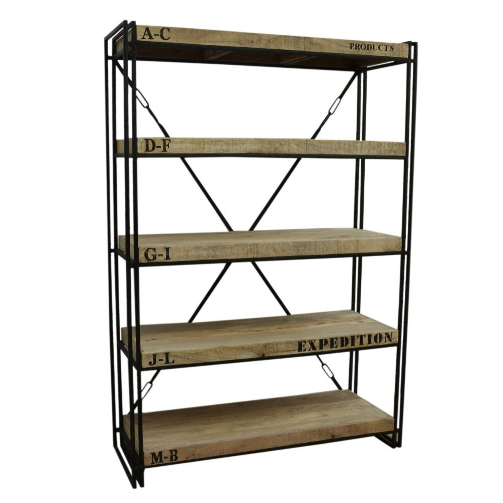 Expedition Industrial Shelf Bookcase