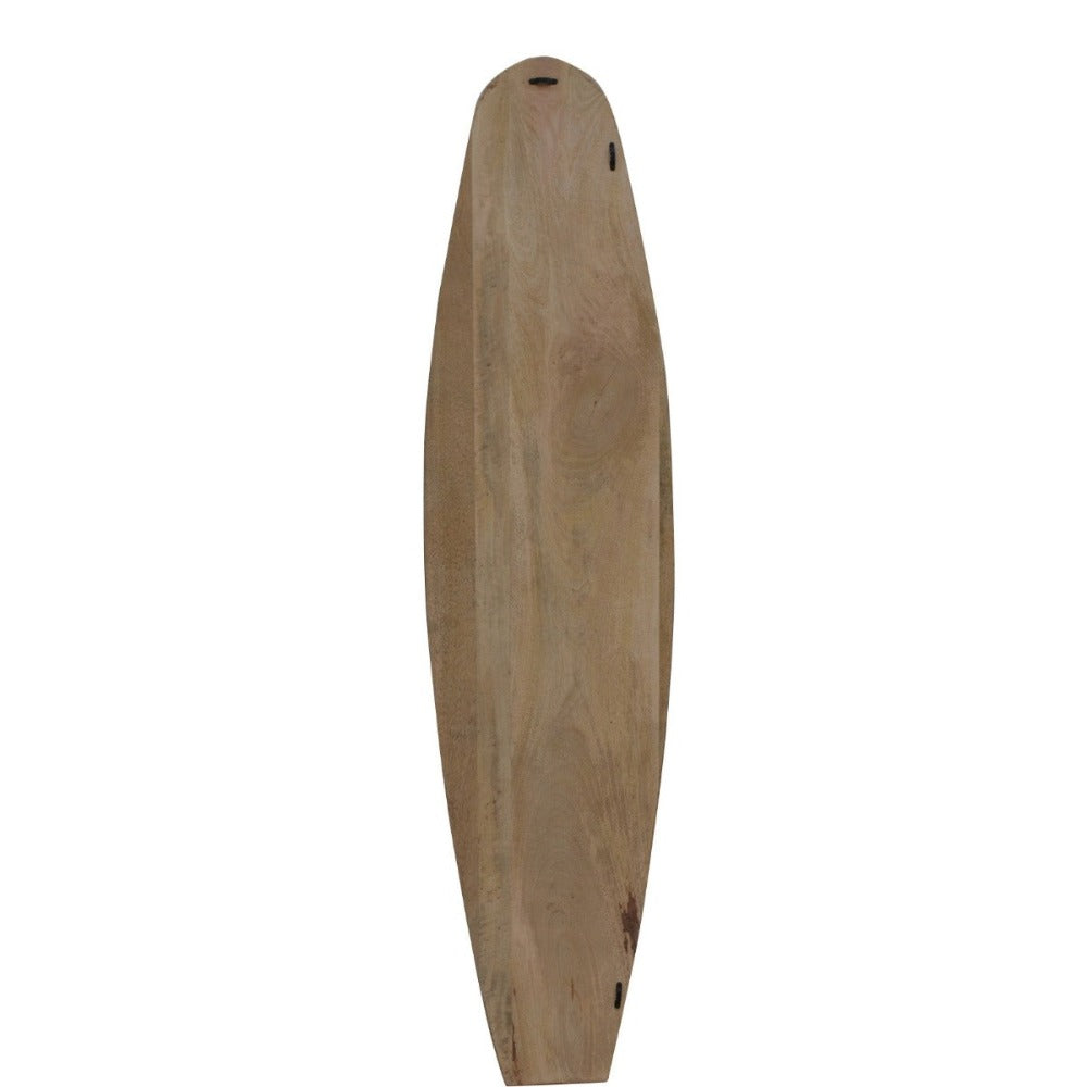 World Map Hardwood Surfboard Wall Art