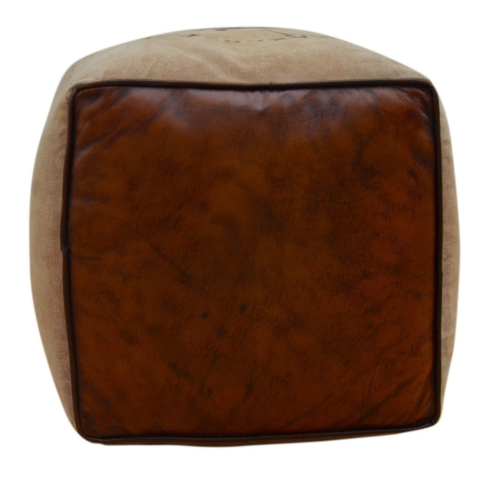 "Charleston Polo" Square Ottoman