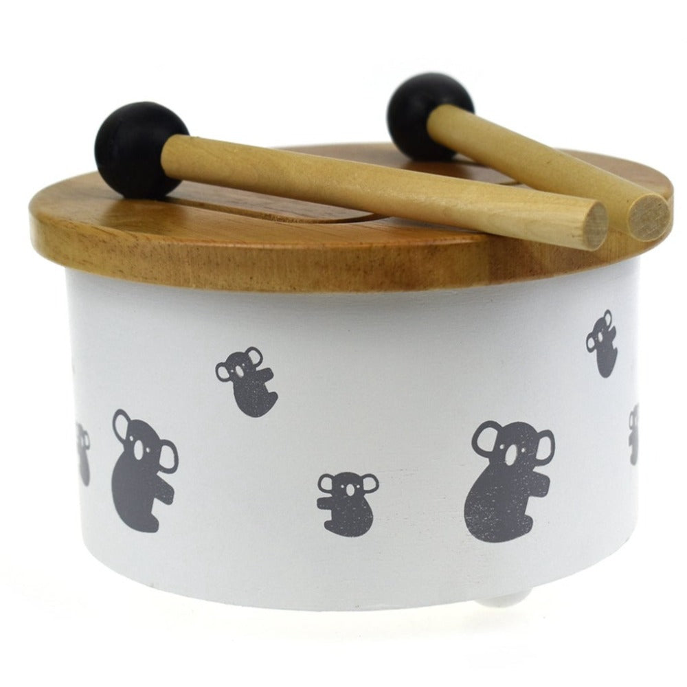 Toddlers Wooden Musical Drum Set