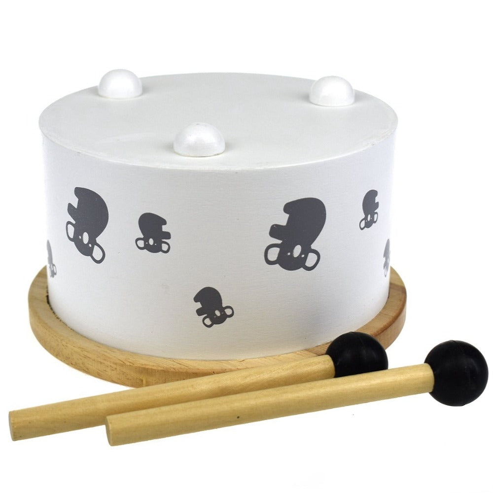 Toddlers Wooden Musical Drum Set