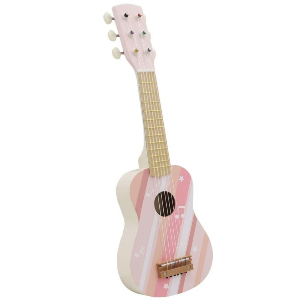 Kids Wooden Guitar Tea Rose