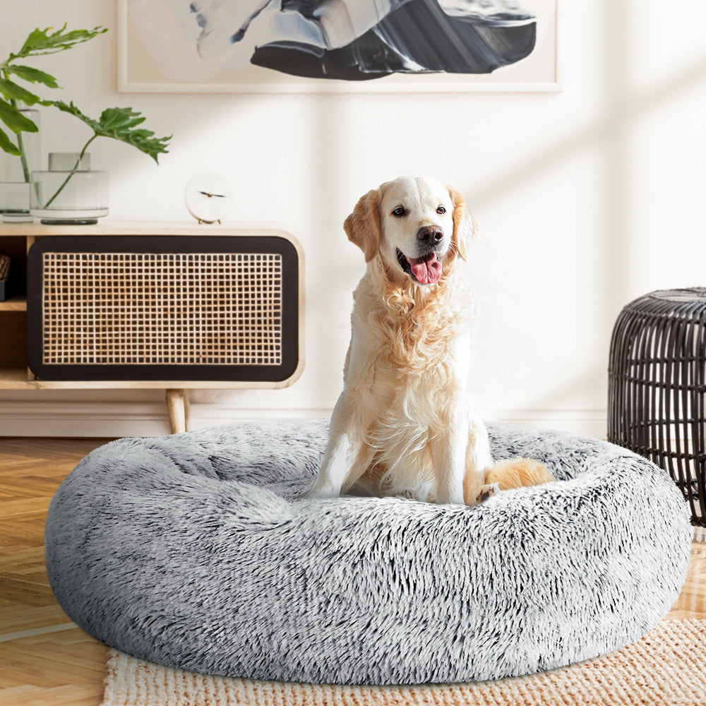 Pet Bed Dog Bed Cushions Large 90cm Charcoal