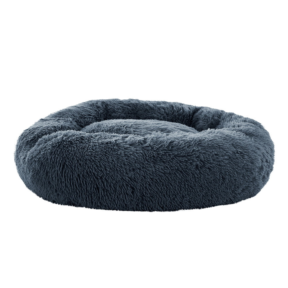 Pet Bed Dog Bed Cat Large 90cm Dark Grey