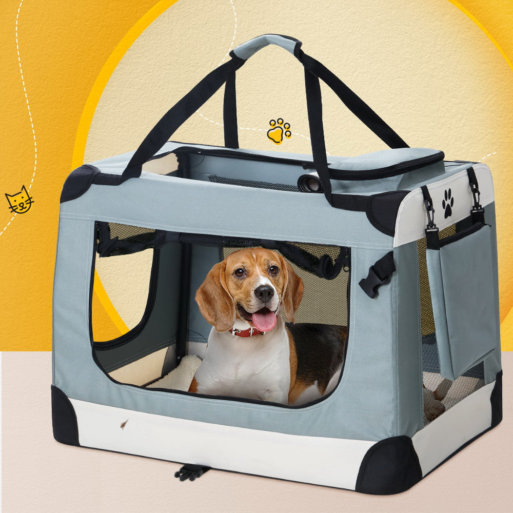 Pet Carrier Soft Crate Travel Portable Cage Kennel 2XL