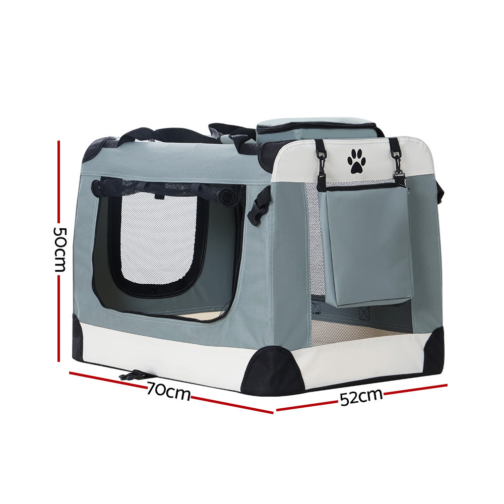 Pet Carrier Soft Crate Travel Portable Cage Kennel Large