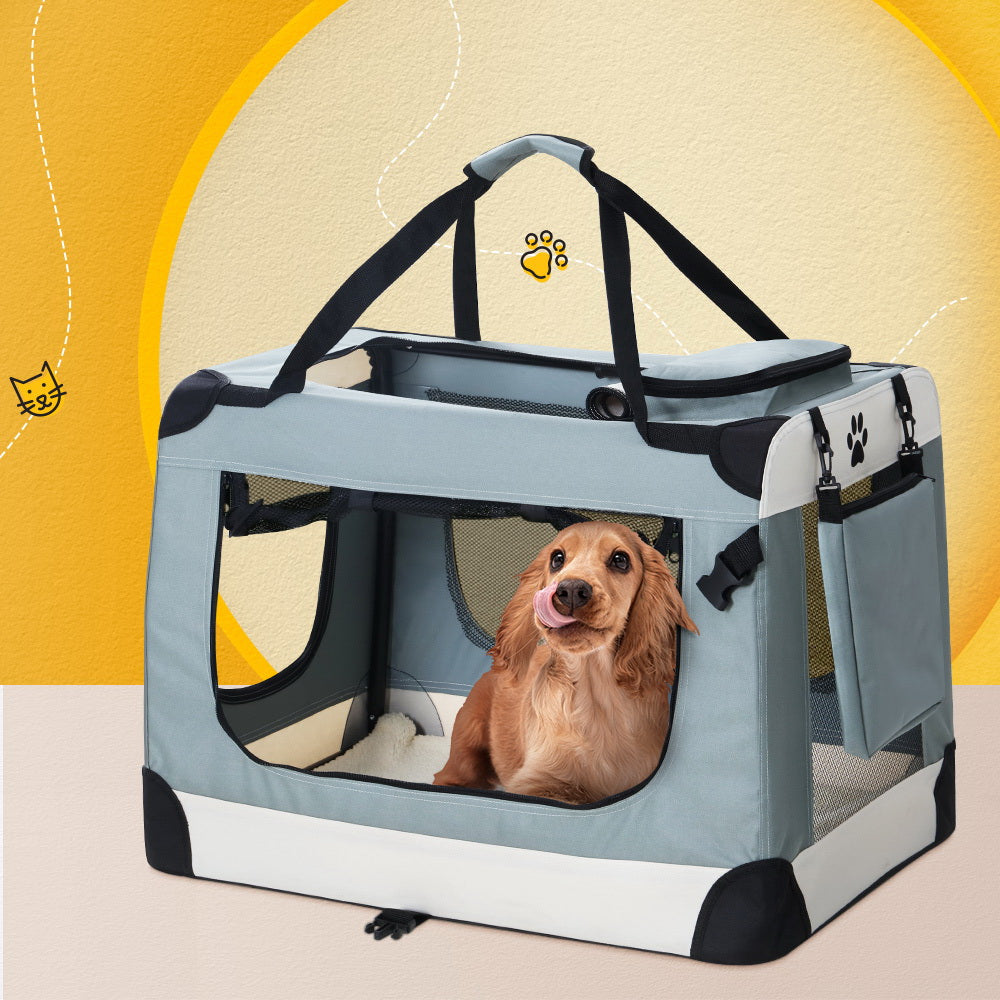 Pet Carrier Soft Crate Travel Portable Cage Kennel Large