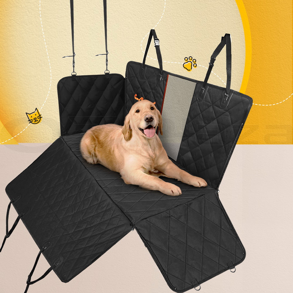 Pet Car Back Seat Cover Dog Protector Hammock 132cm X 140cm