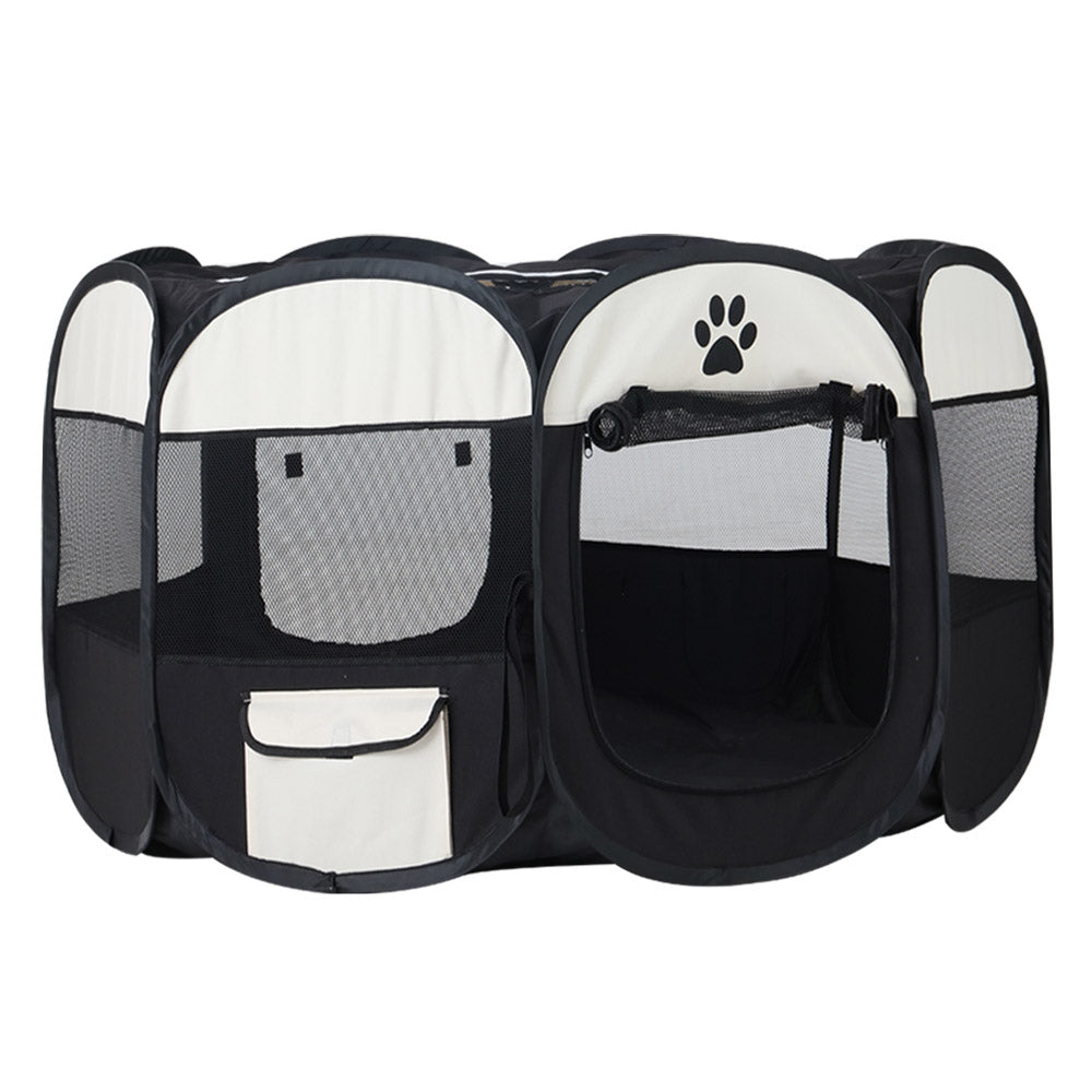 Pet Dog Playpen Enclosure Crate 8 Panel Fence Puppy 3XL