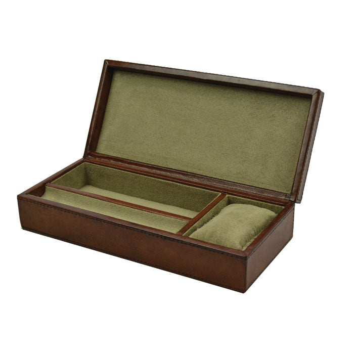 Elegant Leather Pen and Watch Case (Available In 2 Colors)