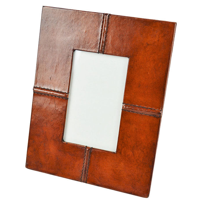 Regal Elegance Leather Photo Frame (3 Colors to Choose)