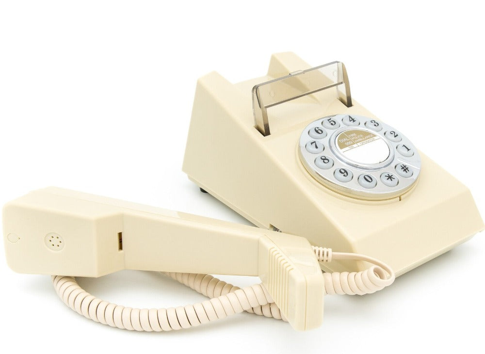 GPO Retro Trim Phone Push Button - Ivory