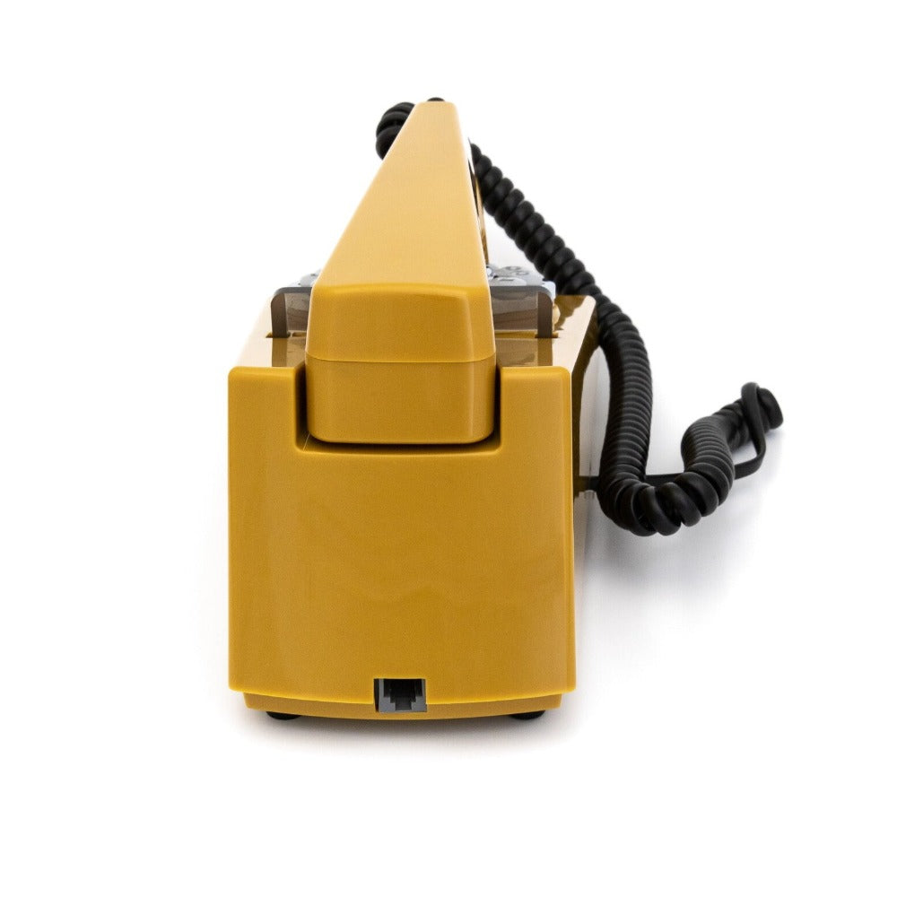 GPO Retro Trim Phone Push Button - Mustard