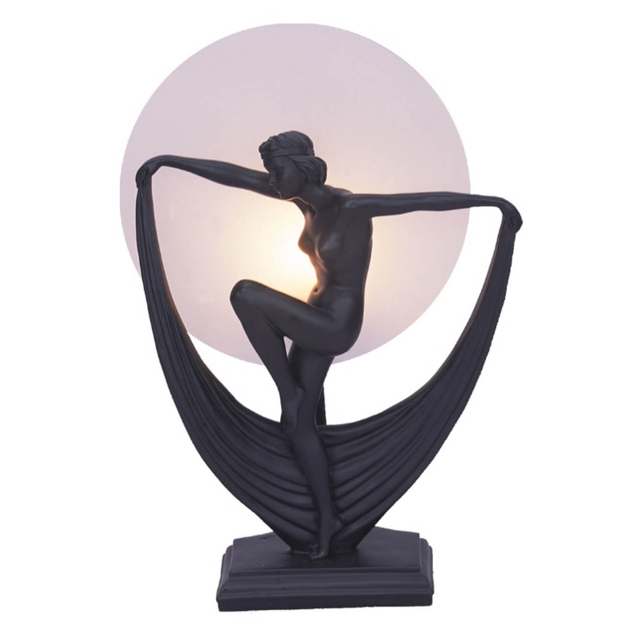 Refined Dancing Lady Pose Table Lamp (Available In 2 Colors)