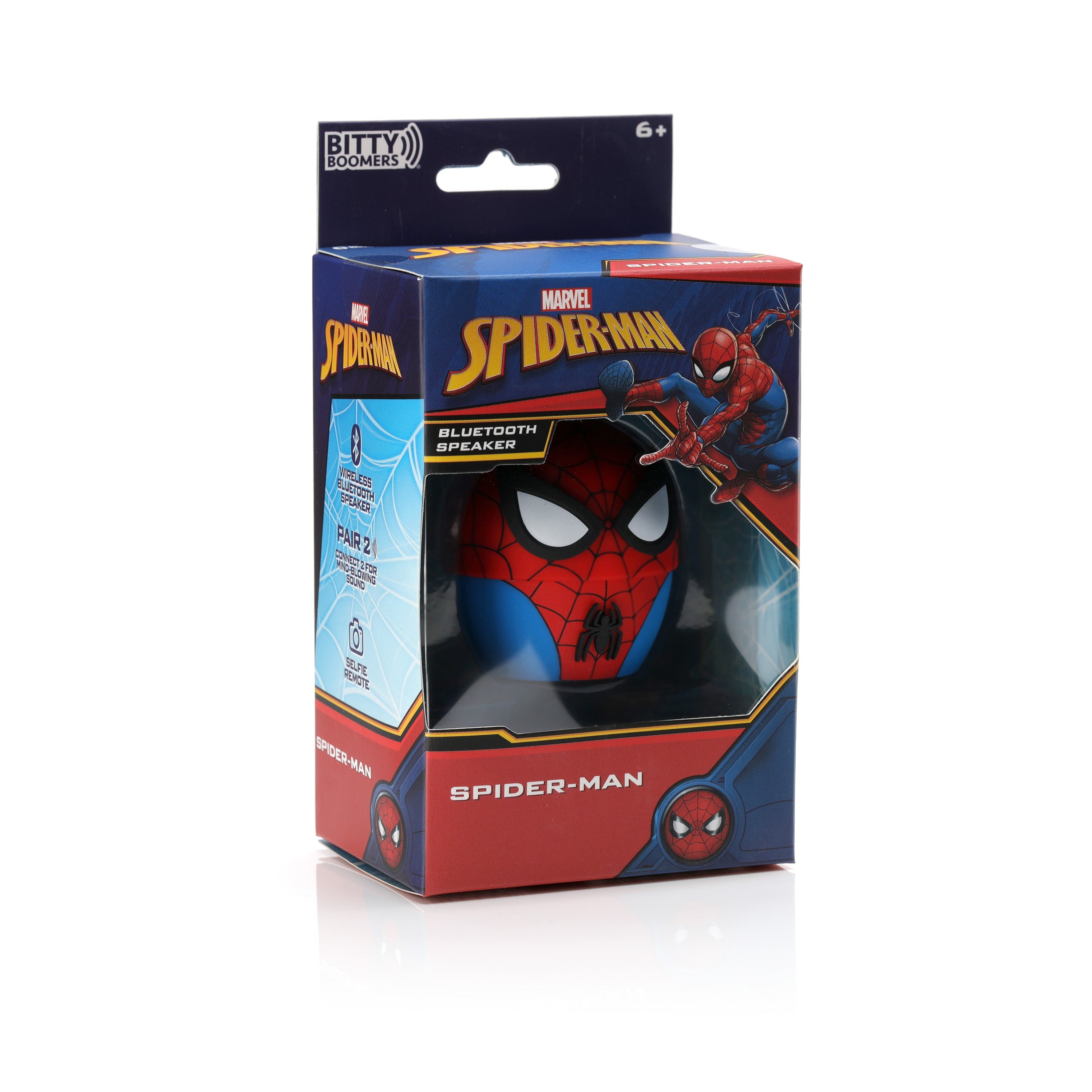 Marvel Bitty Boomers Spider-Man Ultra-Portable Bluetooth Speaker