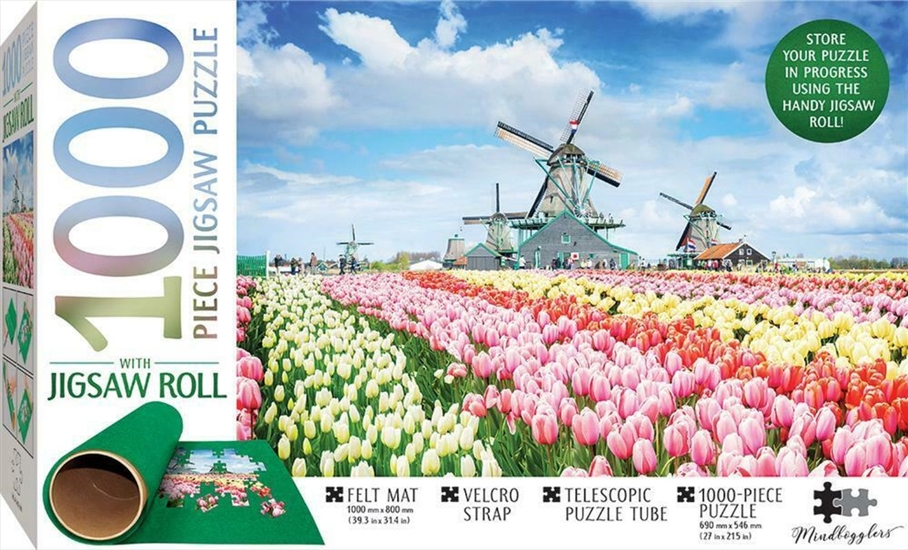 Dutch Windmills - 1000 Piece Puzzle