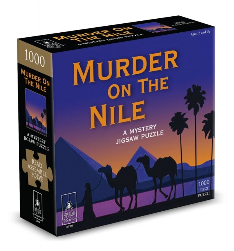 Murder On The Nile Mystery Puzzle - 1000 Pieces