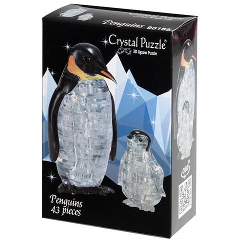 3D Crystal Puzzle - Set of 2 Penguins