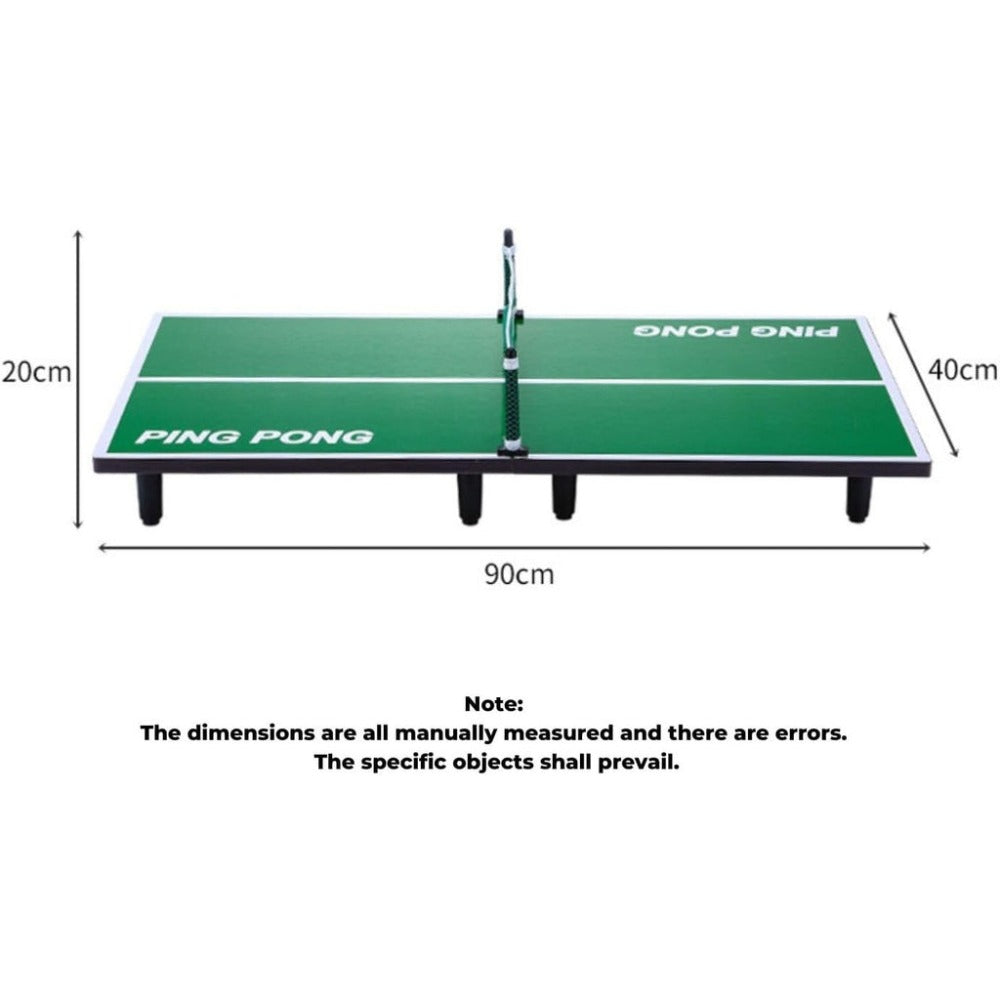 Tabletop Table Tennis Game (Green)