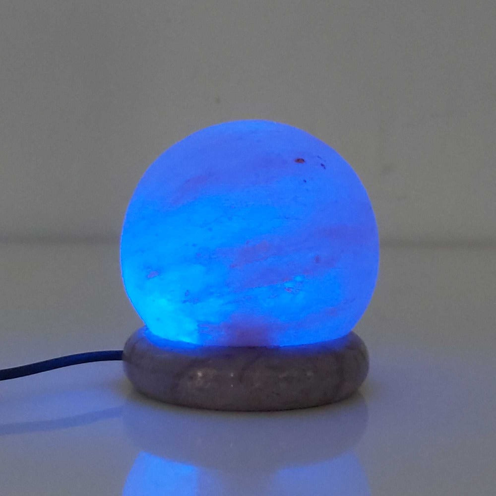 USB Colour Changing Himalayan Salt LED Lamp - Ball Shape