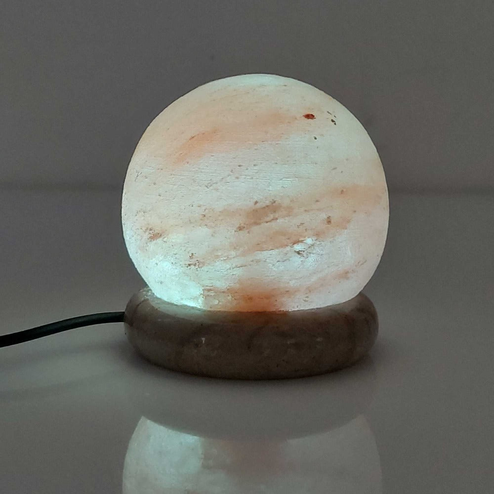 USB Colour Changing Himalayan Salt LED Lamp - Ball Shape