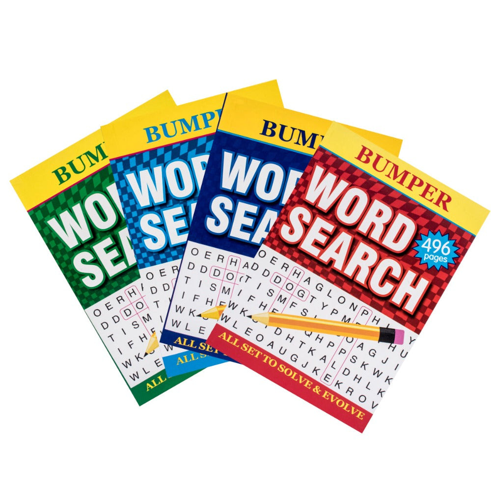 24Nos A5 Word Search Activity Books 440 Puzzles 496 Pages