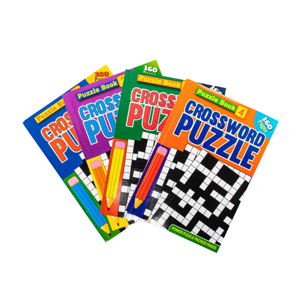 48 Nos A5 Crossword Puzzle Activity Books 150 Puzzles 160 Pages