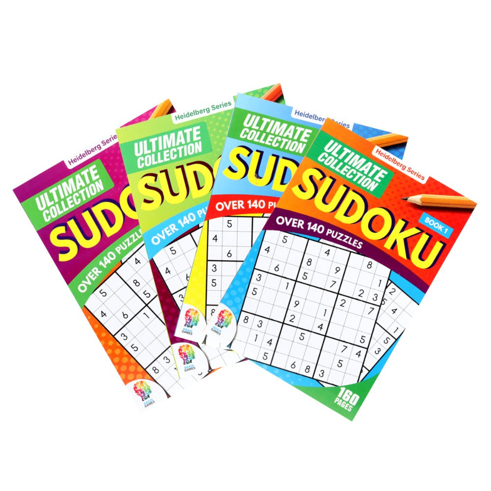 48 Nos A5 Sudoku Puzzle Activity Books 140 Puzzles 160 Pages V2