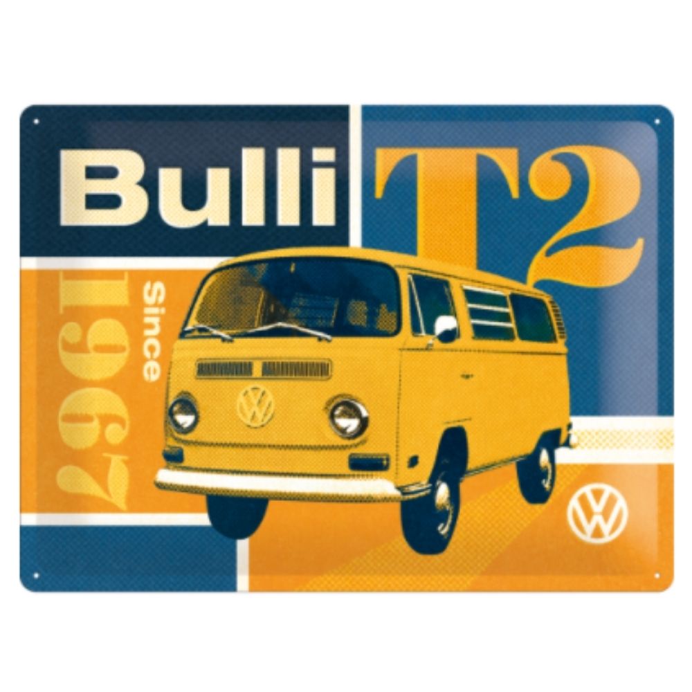 VW T2 Bulli Metal Sign