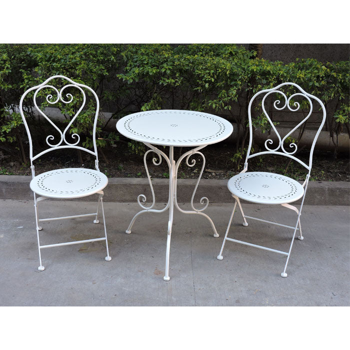 Snowy 2 Seater Outdoor Table Set