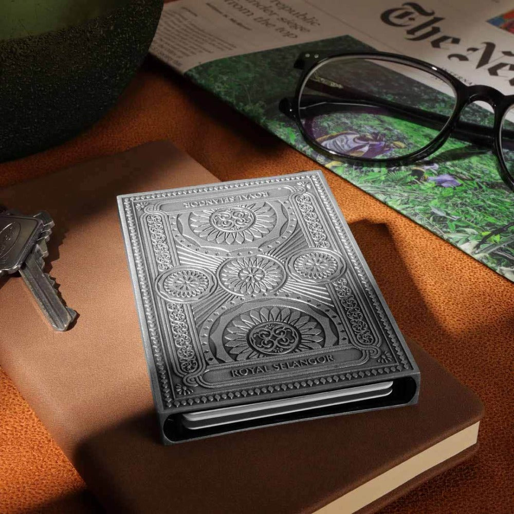 Royal Selangor Ace Credit Card Pewter Wallet