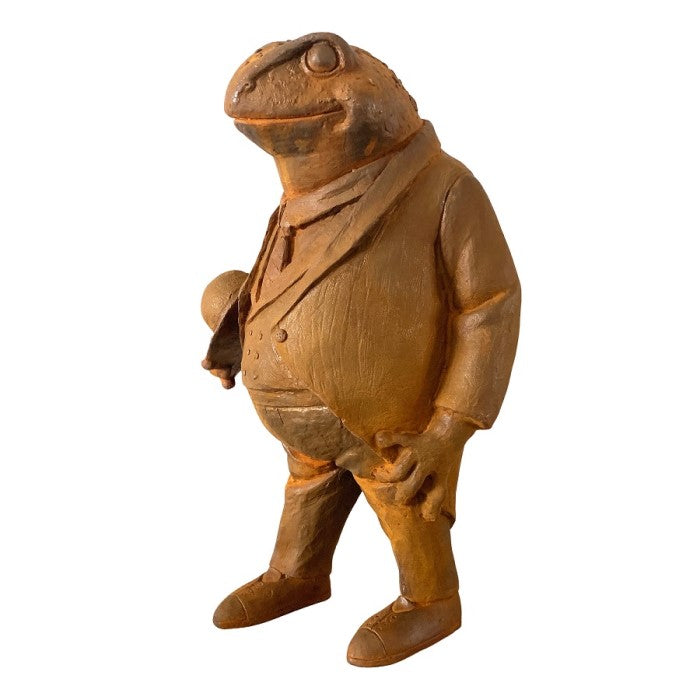 Outdoor Cast Iron Frog Statue (Available in 2 Sizes)