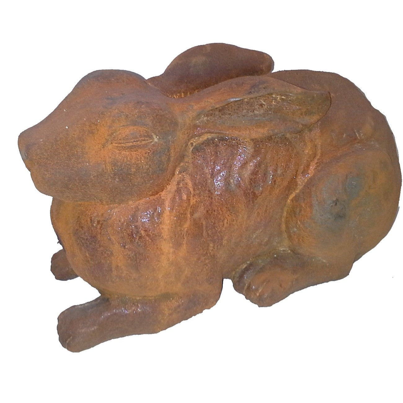 Sleeping Rabbit Cast Iron Statue Door Stopper (Available in 2 Colors)