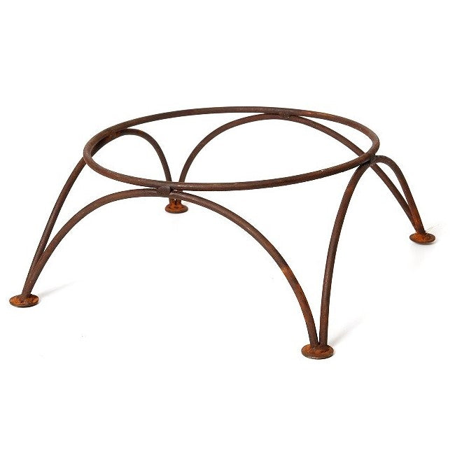 Rustic Metal Round Fire Pit Stand (Available in 2 Sizes)