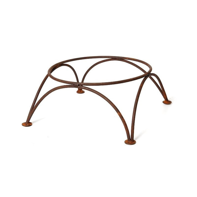 Rustic Metal Round Fire Pit Stand (Available in 2 Sizes)