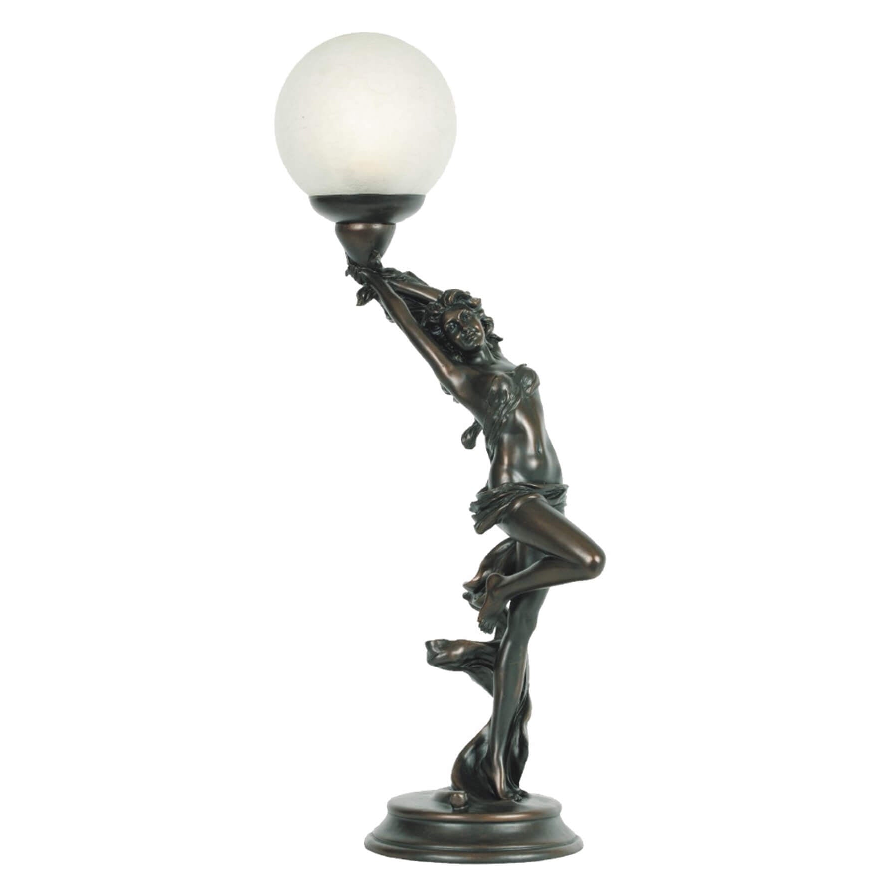 Enchanting Pose Sculpture Table Lamp (Available In 2 Colors)