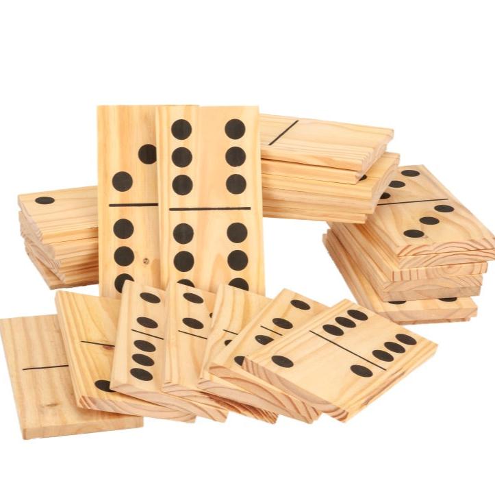 Mega Outdoor Dominoes Game With 28 Pieces 30cm