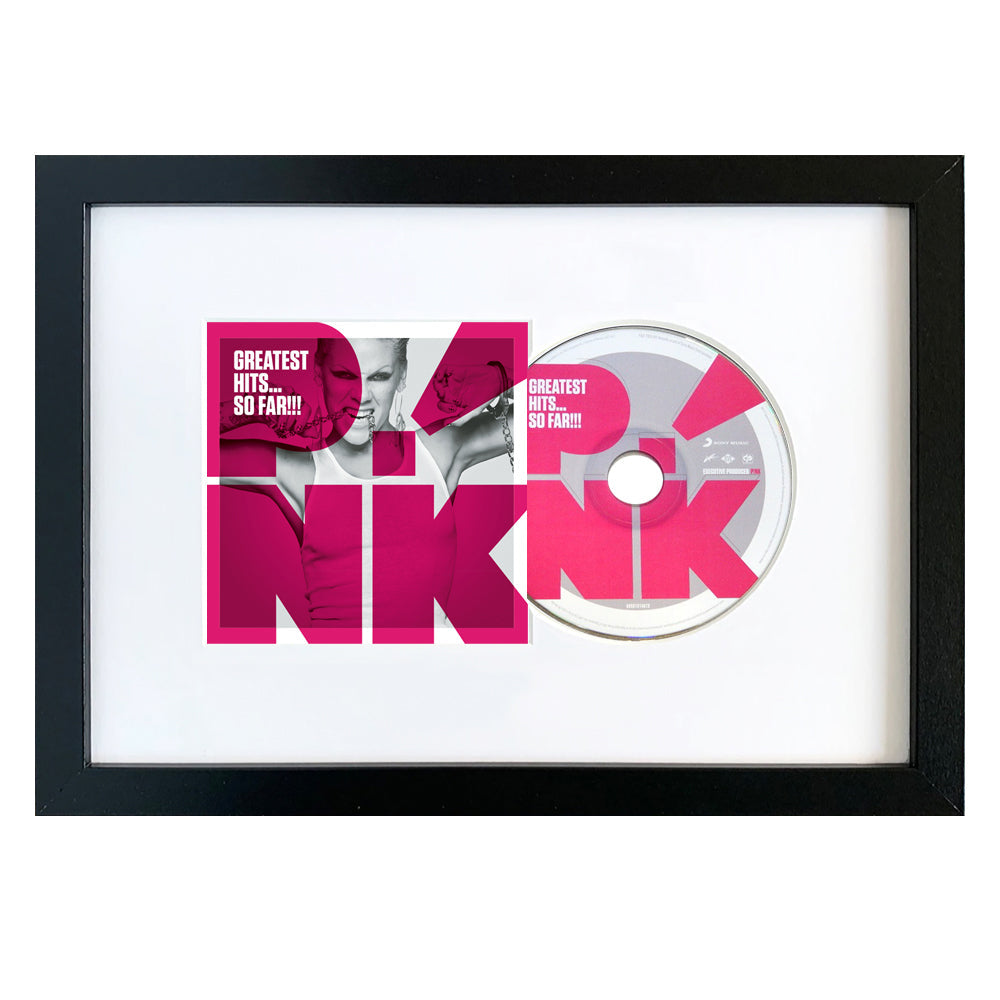 P!Nk-Greatest Hits...So Far!!! CD Framed Album Art