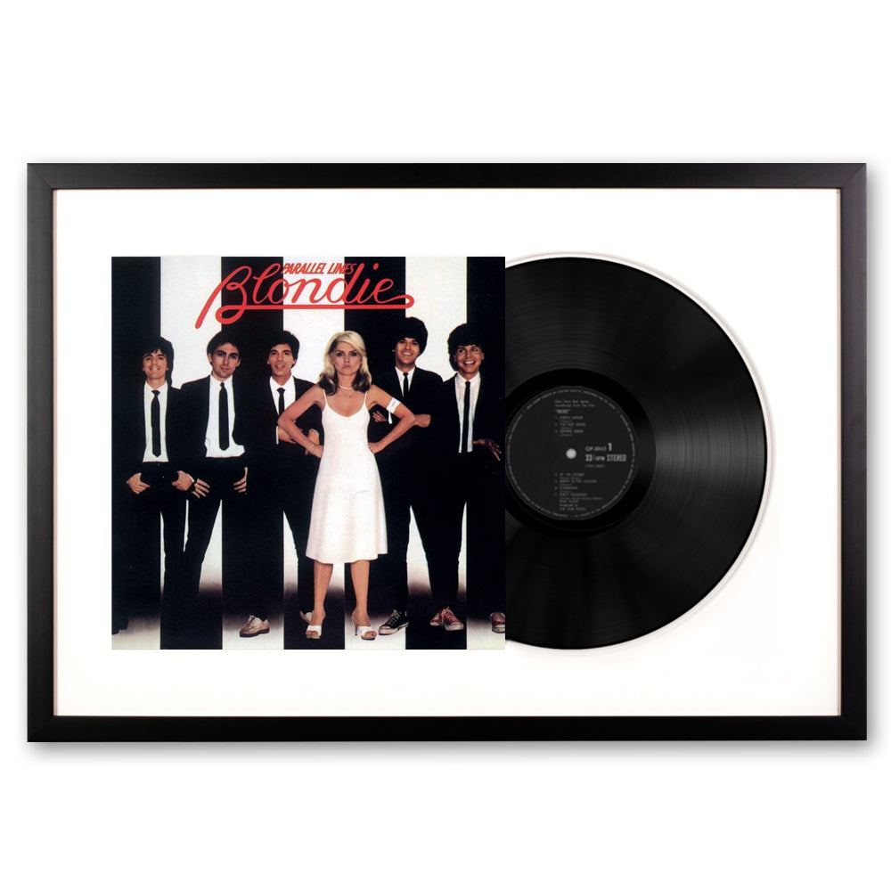 Blondie - Parallel Lines Framed Vinyl Album Art