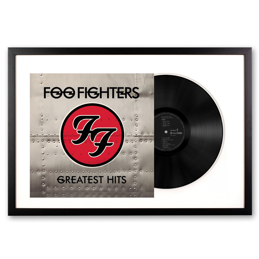 Foo Fighters Greatest Hits Framed Vinyl Album Art