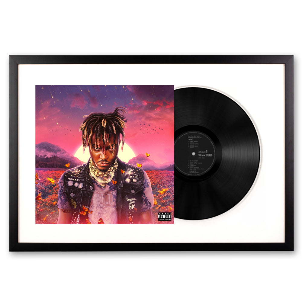 Juice WRLD Legends Never Die - Framed Vinyl Album Art