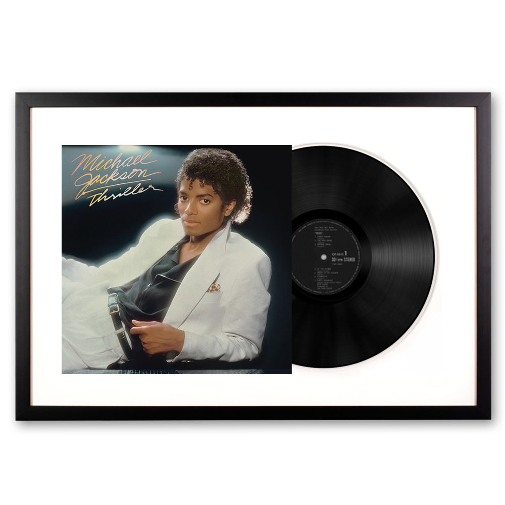 Michael Jackson Thriller Framed Vinyl Album Art