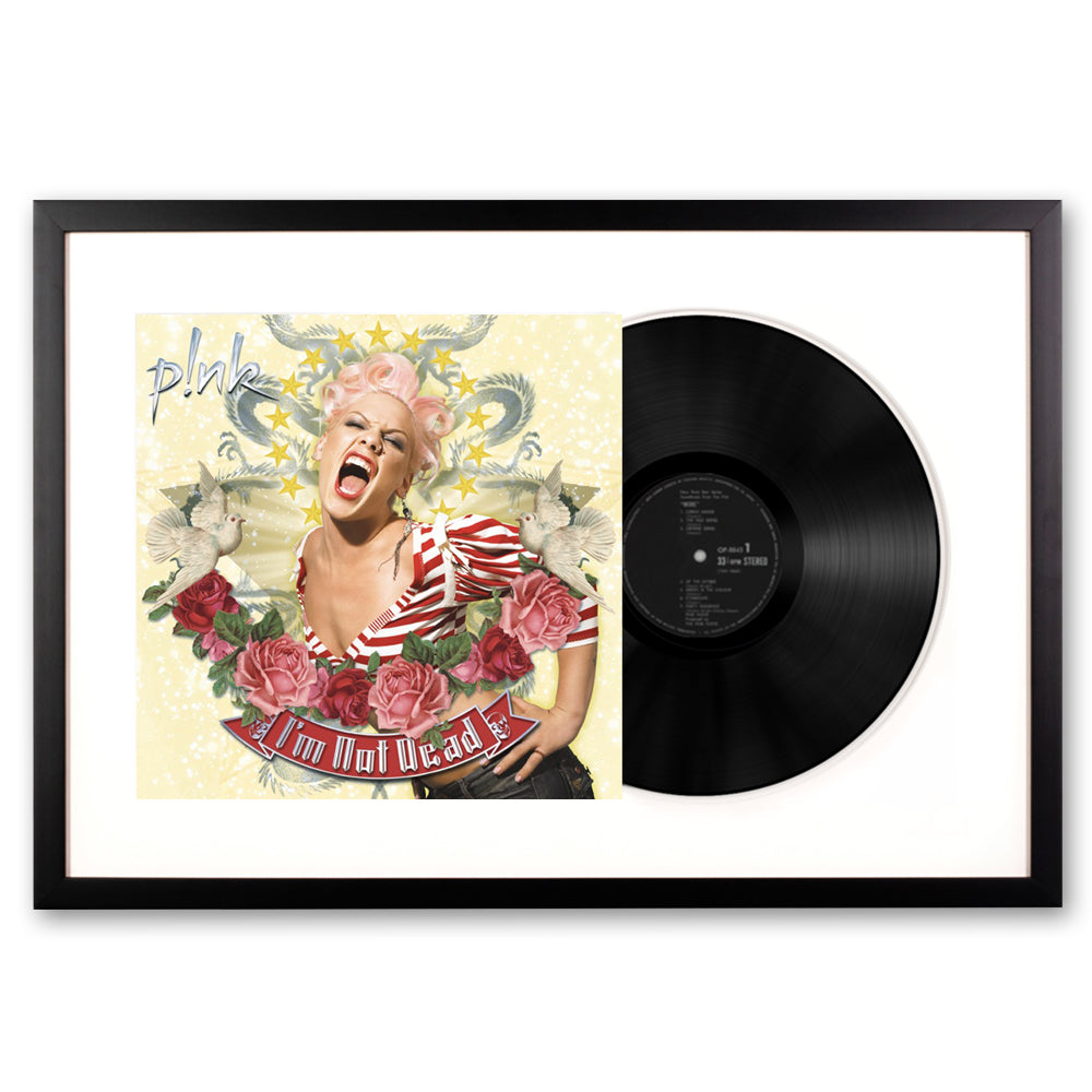 P!nk I'm Not Dead Framed Vinyl Album Art