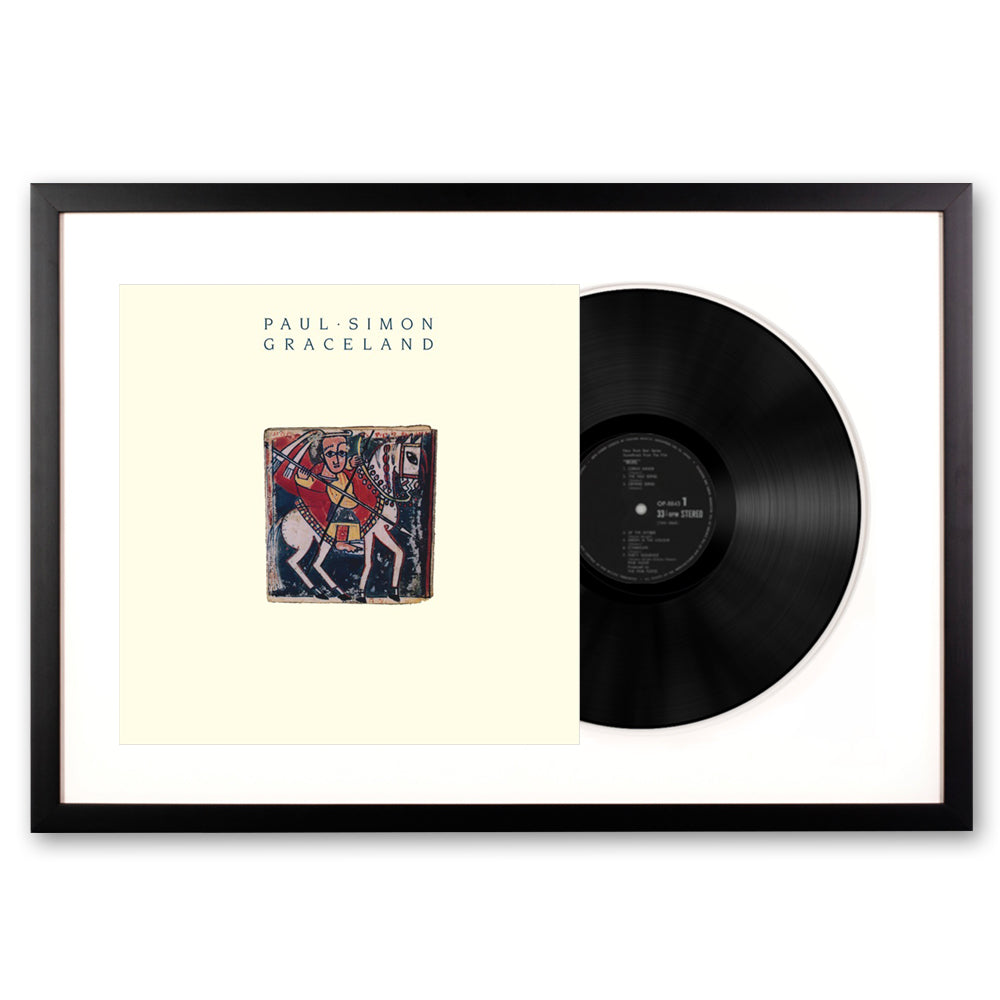 Paul Simon Graceland Framed Vinyl Album Art