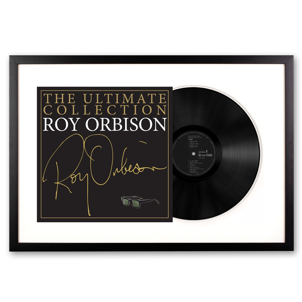 Roy Orbison the Ultimate Collection Framed Vinyl Album Art