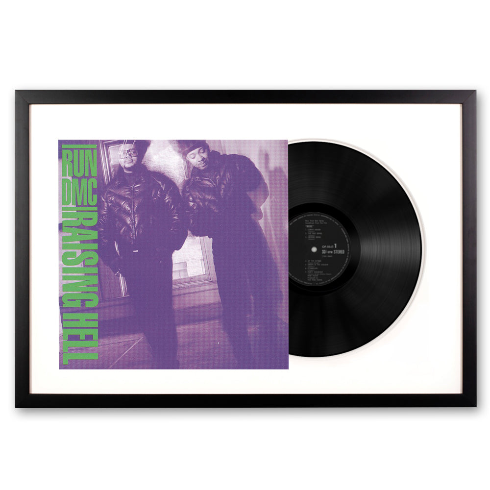 Run DMC Raising Hell Framed Vinyl Album Art